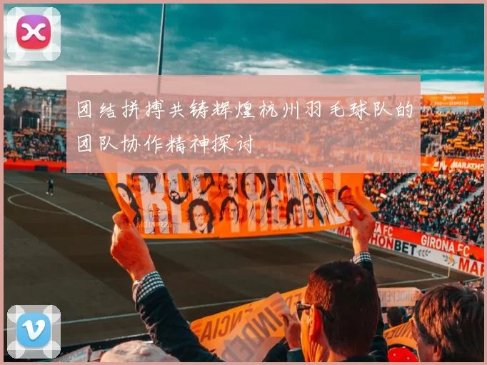 团结拼搏共铸辉煌杭州羽毛球队的团队协作精神探讨