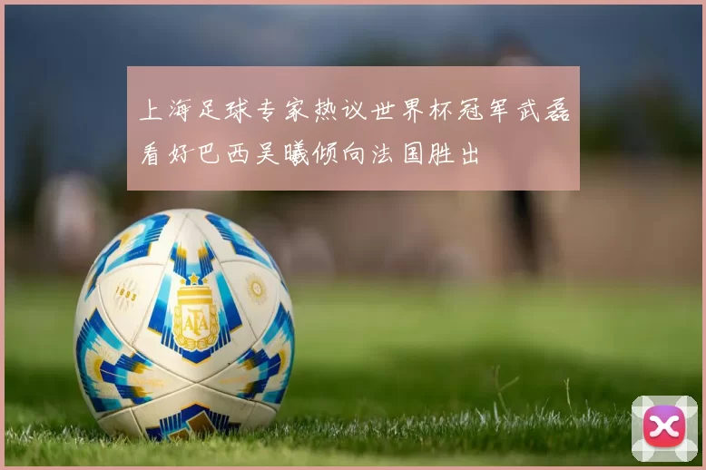 上海足球专家热议世界杯冠军武磊看好巴西吴曦倾向法国胜出