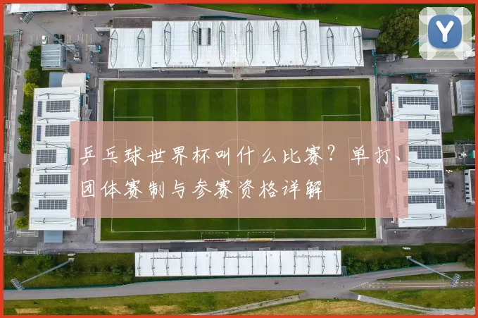 乒乓球世界杯叫什么比赛？单打、团体赛制与参赛资格详解