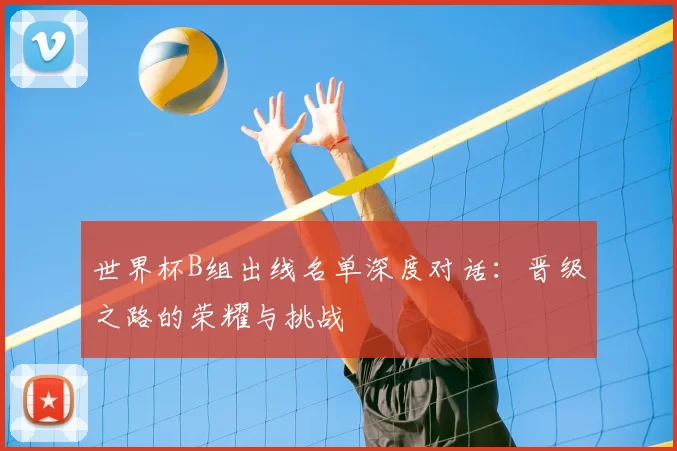 世界杯B组出线名单深度对话：晋级之路的荣耀与挑战